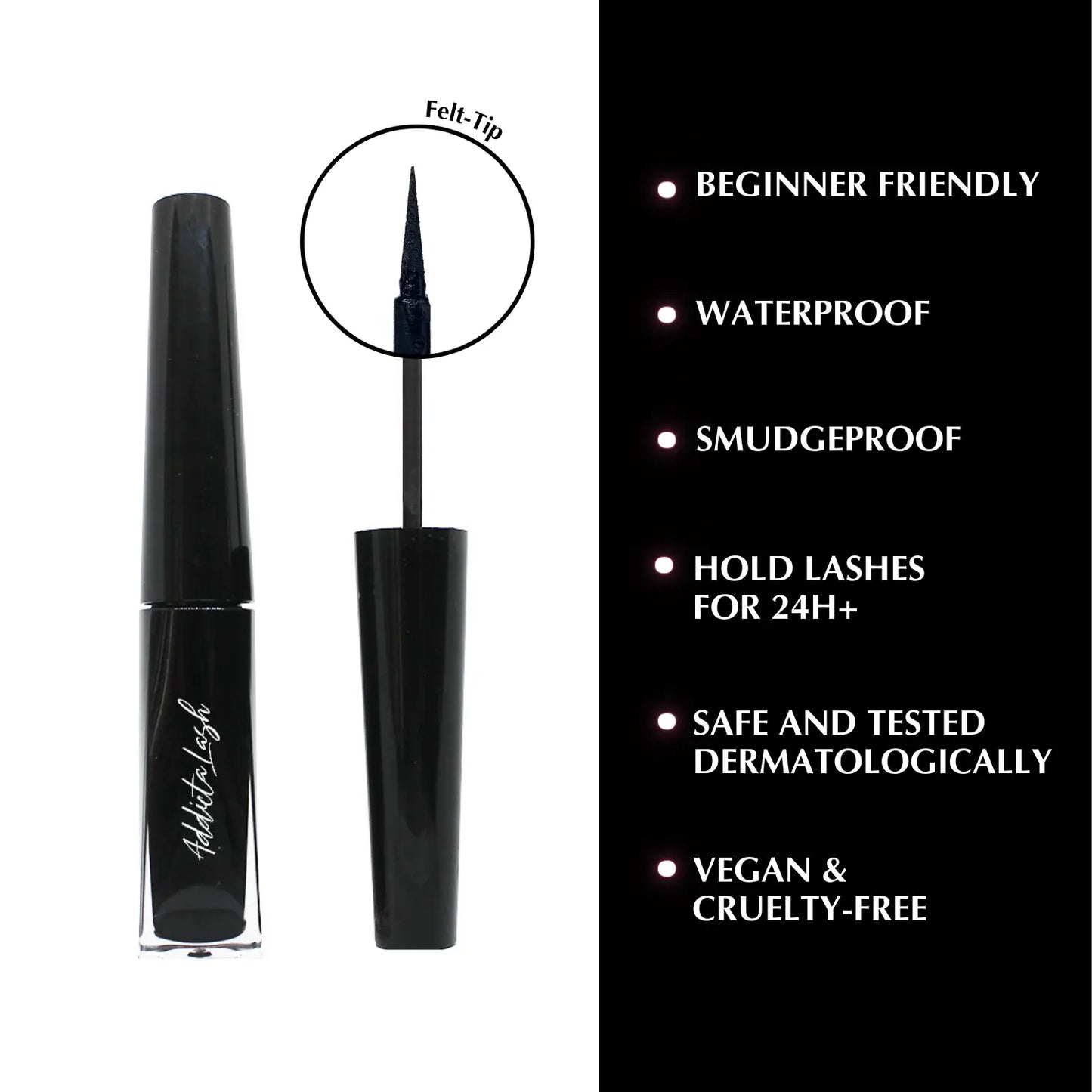 Magnetic Liquid Eyeliner -  Magnetic eyeliner -