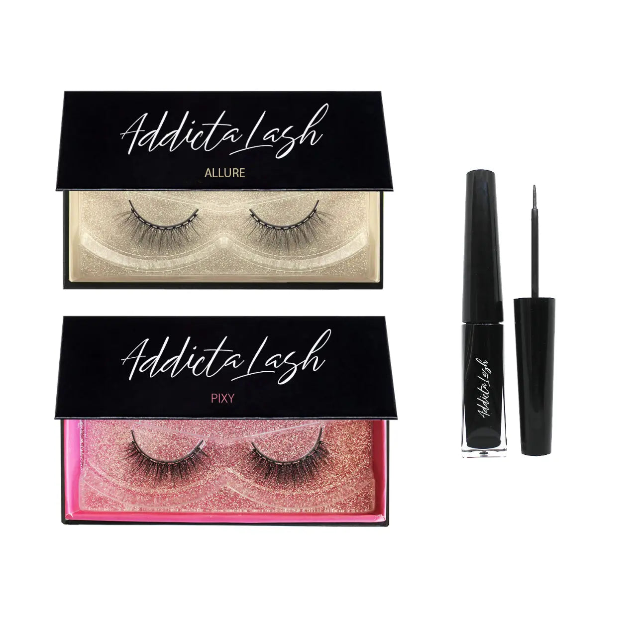 Short & Sweet Kit -  Magnetic Lashes Kit Bundle -