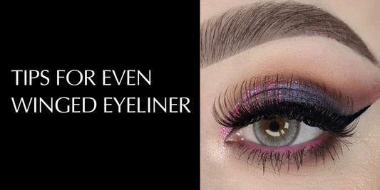How to do a wing with eyeliner